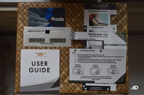 easytrip rfid sticker installation|easytrip rfid number.